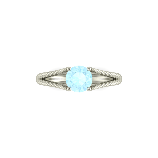 Aqua Embrace Ring