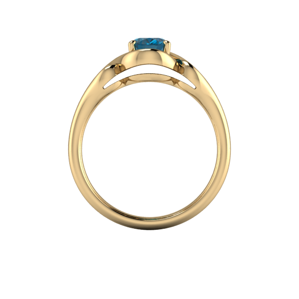 Lumière Bleu Ring