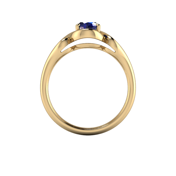Lumière Bleu Ring