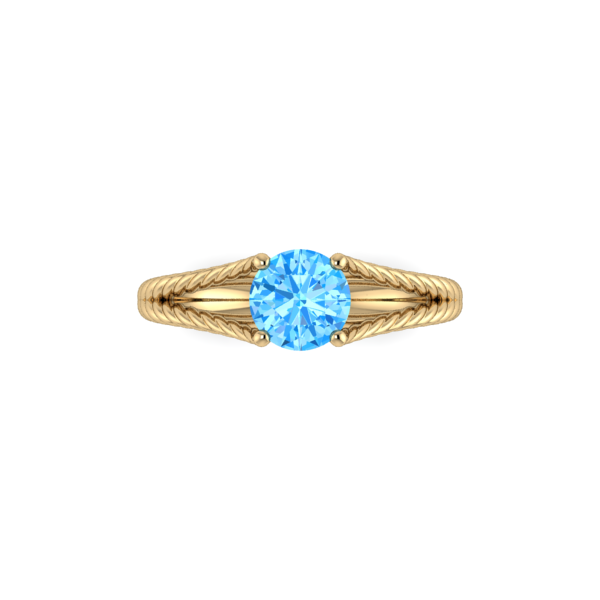 Aqua Embrace Ring