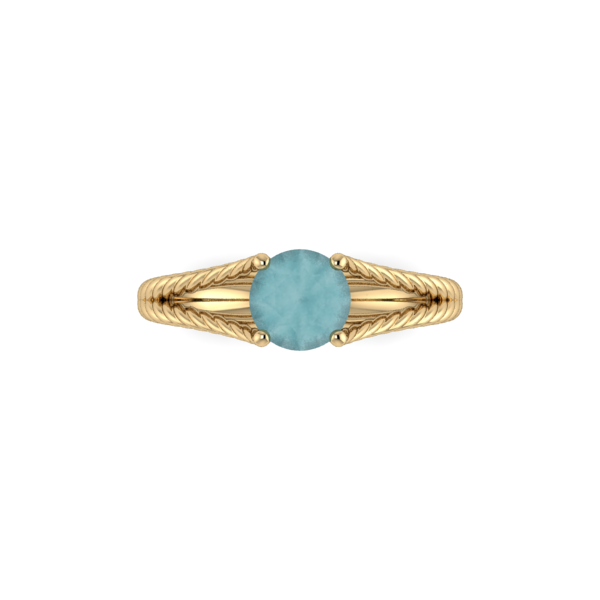 Aqua Embrace Ring