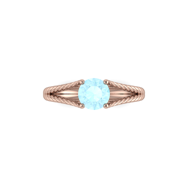 Aqua Embrace Ring