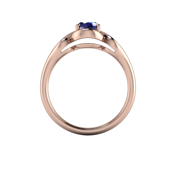 Lumière Bleu Ring