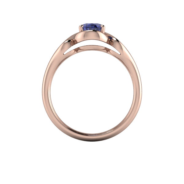 Lumière Bleu Ring