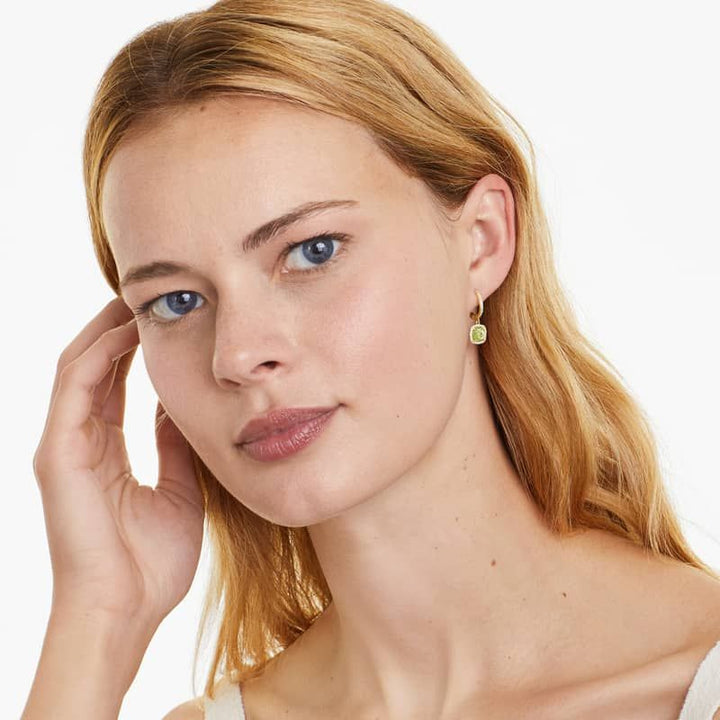 14K White Gold Oval Halo Aquamarine and Diamond Stud Earrings