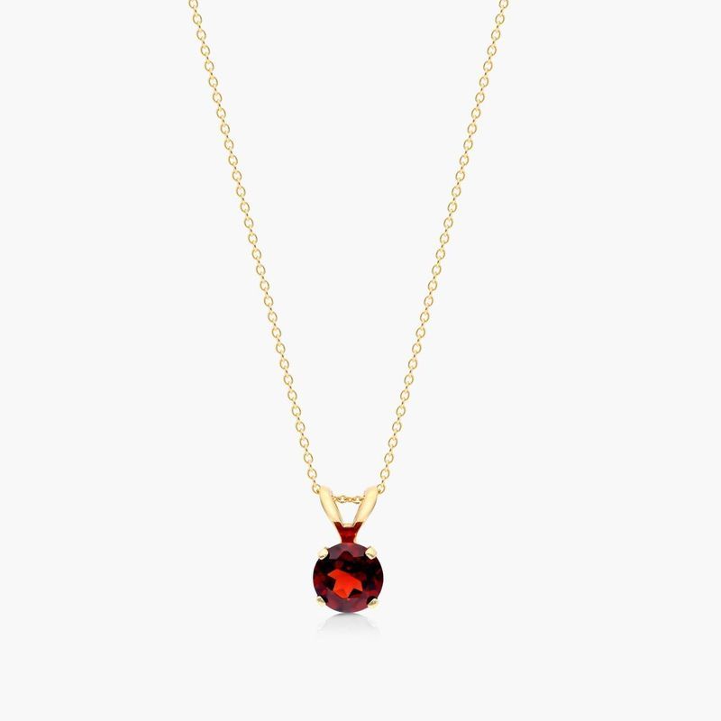 14K White Gold Regal Drop Sapphire Necklace