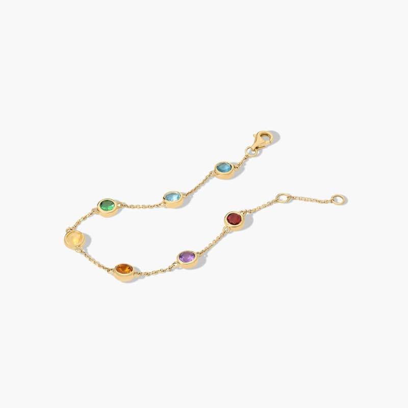 14K White Gold Snake Motif Diamond and Ruby Bracelet