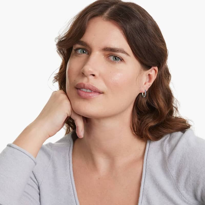 14K Yellow Gold Cushion Cut Madeira Citrine Checkerboard Leverback Earrings (10.0x10.0mm)