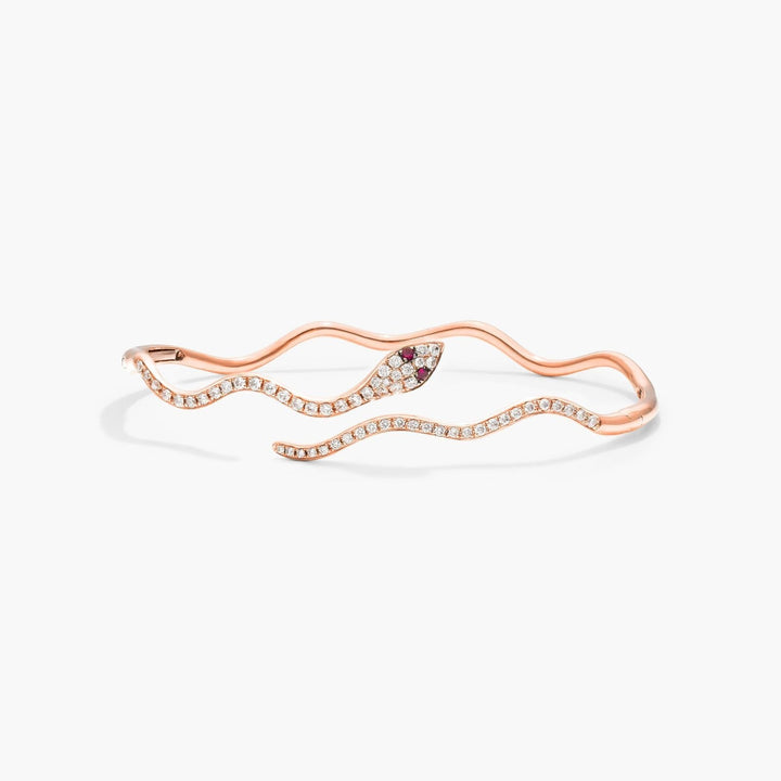 14K Yellow Gold Rainbow Bar Bracelet by Brevani